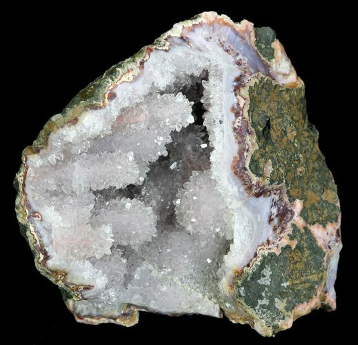 Beautiful Quartz Perimorph (Stalactitic) Geode - Morocco #31993